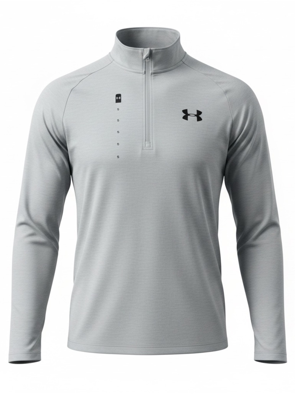 Under Armour Womens Tech Quarter Zip Pullover Size Small NWT Gray